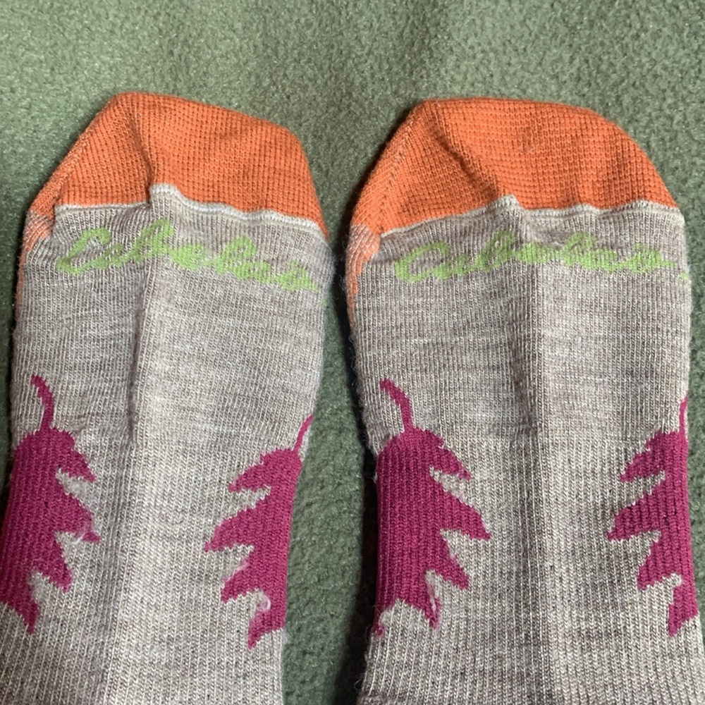 Cabela’s fall themed socks. 2 pair. Never worn. Washed. - Picture 2 of 7